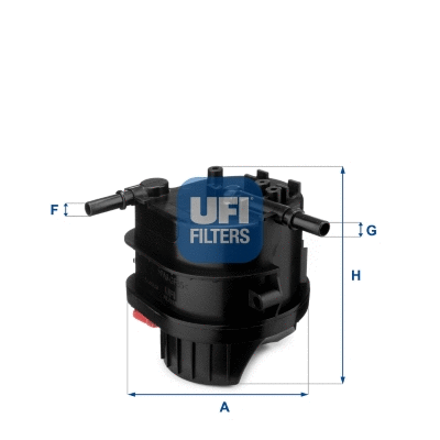 Filtre à carburant UFI 24.015.00