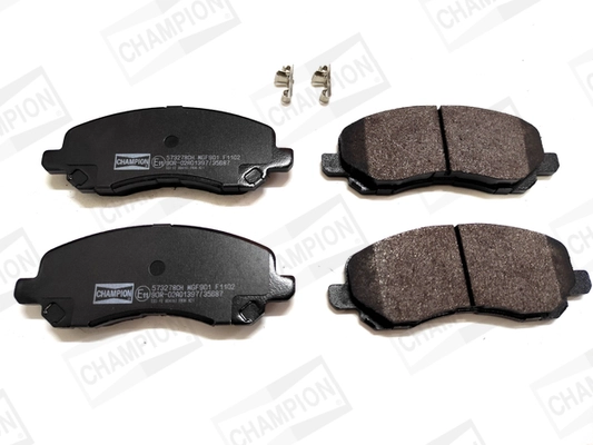 Kit de plaquettes de frein, frein à disque CHAMPION 573278CH