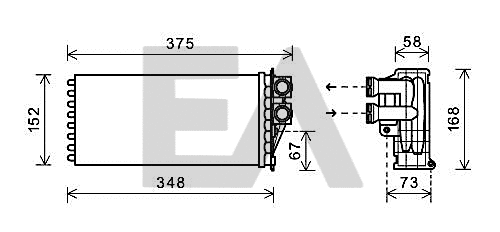 Système de chauffage EACLIMA 45C55024