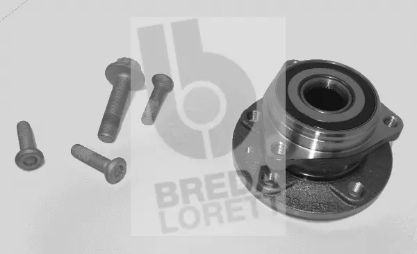 Kit de roulements de roue BREDA LORETT KRT2364
