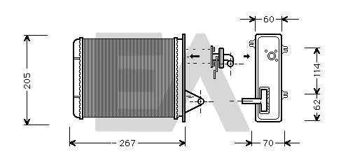 Système de chauffage EACLIMA 45C25003