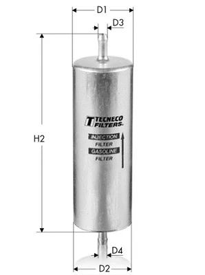 Filtre à carburant TECNECO FILTERS IN97