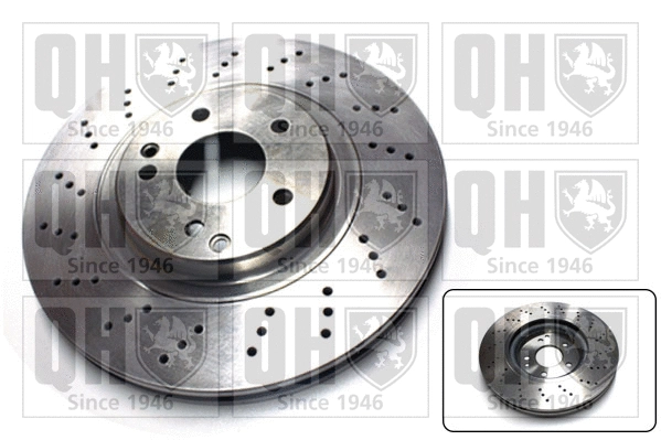 Disque de frein QUINTON HAZELL BDC5857