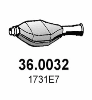 Catalyseur ASSO 36.0032