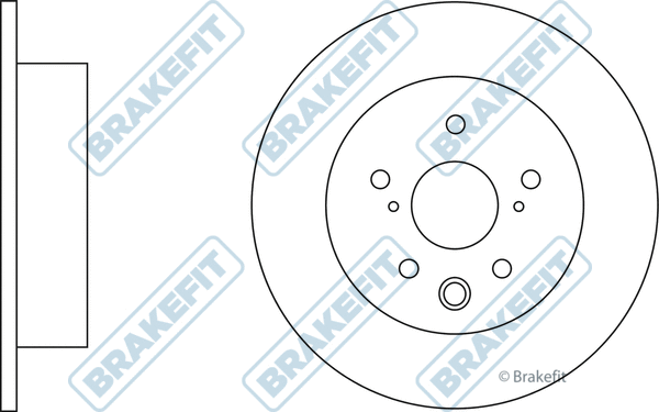 Disque de frein APEC SDK6527