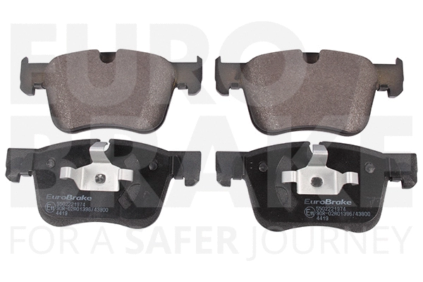 Kit de plaquettes de frein, frein à disque EUROBRAKE 5502221974