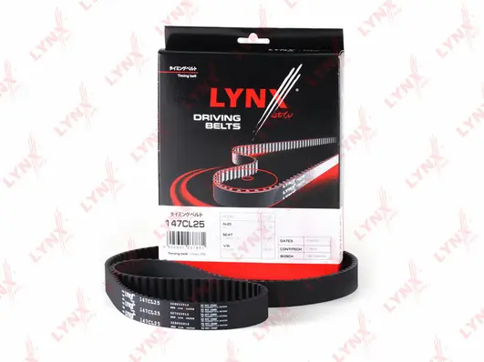 Courroie crantée LYNXAUTO 147CL25
