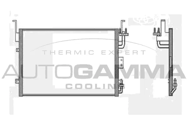 Condenseur, climatisation AUTOGAMMA 103937