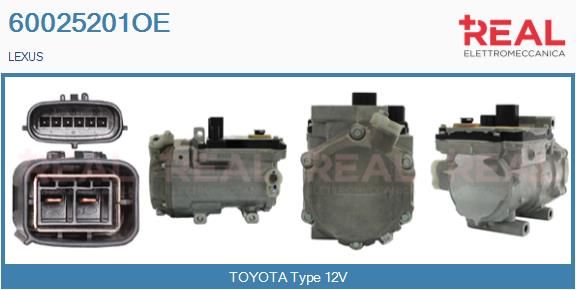 Compresseur, climatisation REAL 60025201OE