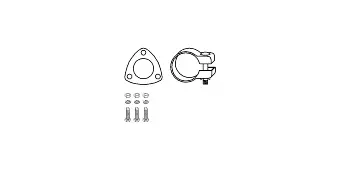 Kit d'assemblage, catalyseur HJS 82 14 1894