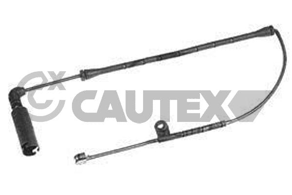 Contact d'avertissement, usure des plaquettes de frein CAUTEX 755111
