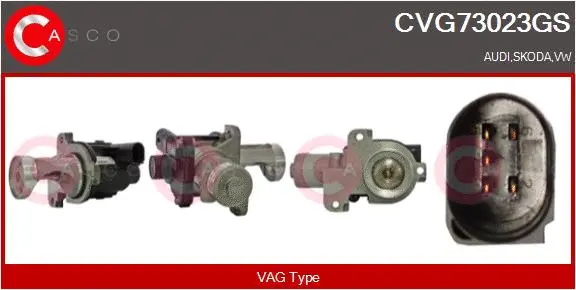 Vanne EGR CASCO CVG73023GS