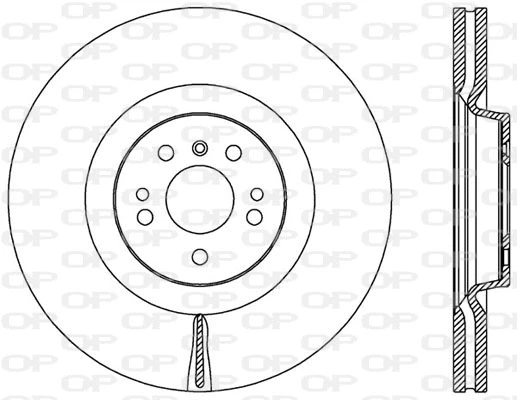 Disque de frein OPEN PARTS BDR2522.20