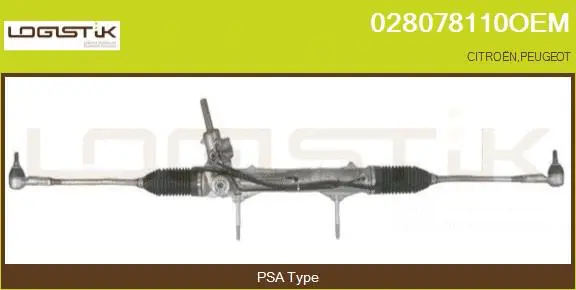 Crémaillère de direction LGK 028078110OEM