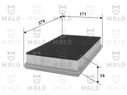 Filtre à air AKRON-MALÒ 1500087