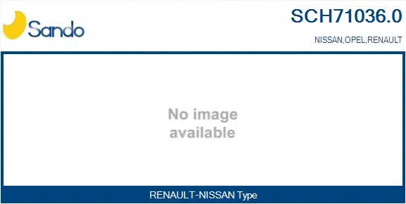 Groupe carter, turbocompresseur SANDO SCH71036.0