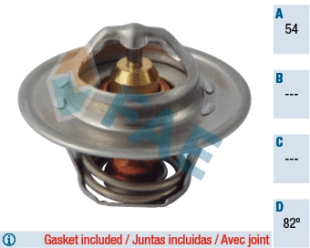 Thermostat, liquide de refroidissement FAE 5203482