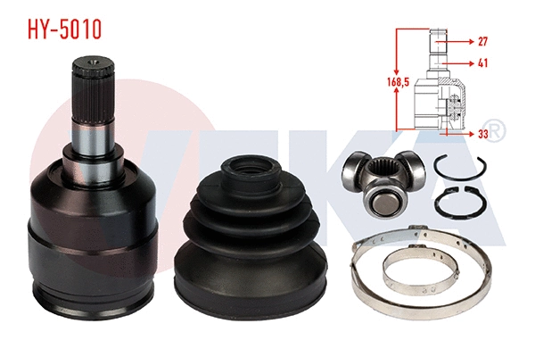 Jeu de joints, arbre de transmission VEKA HY-5010