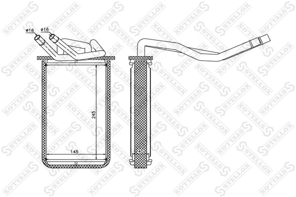 Système de chauffage STELLOX 10-35134-SX