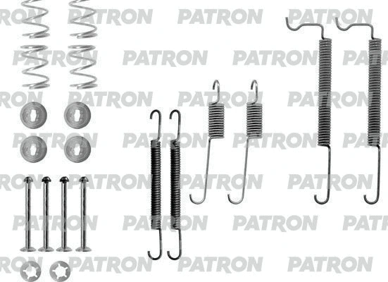 Kit d'accessoires, mâchoire de frein PATRON PSRK0134