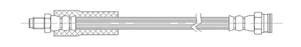 Flexible de frein Technika 23619