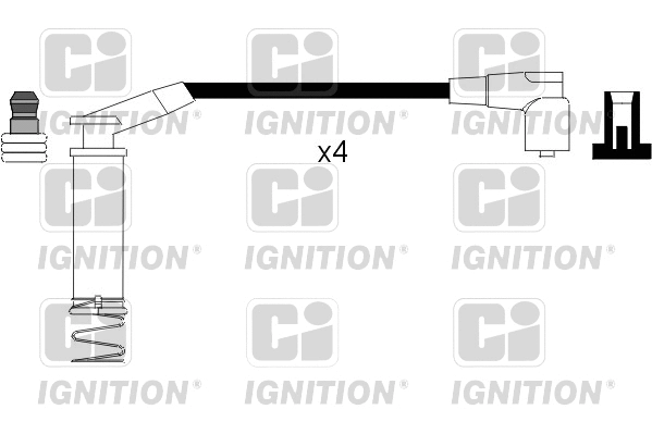 Kit de câbles d'allumage QUINTON HAZELL XC795