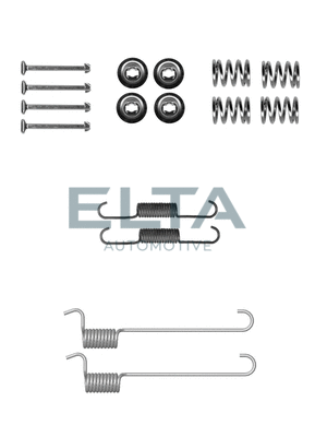 Kit d'accessoires, mâchoires de frein de stationnement ELTA AUTOMOTIVE EA8141