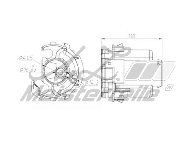 Filtre à carburant A.Z. Meisterteile AZMT-41-020-1452