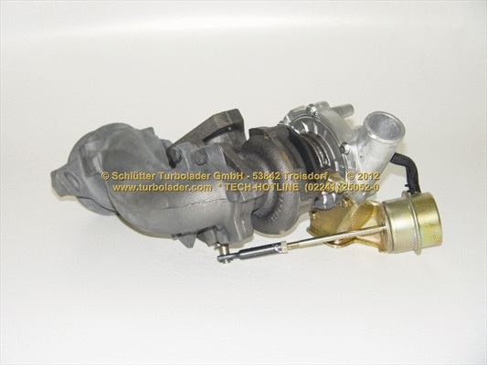 Turbocompresseur, suralimentation SCHLÜTTER TURBOLADER 172-00540