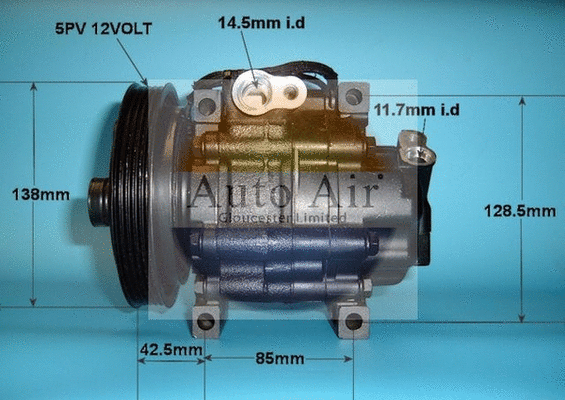 Compresseur, climatisation AUTO AIR GLOUCESTER 14-1182R