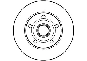 Disque de frein ABTEX BD595S