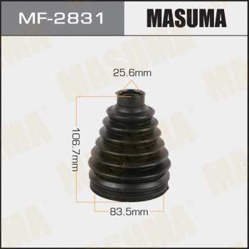 Jeu de joints-soufflets, arbre de commande MASUMA MF-2831