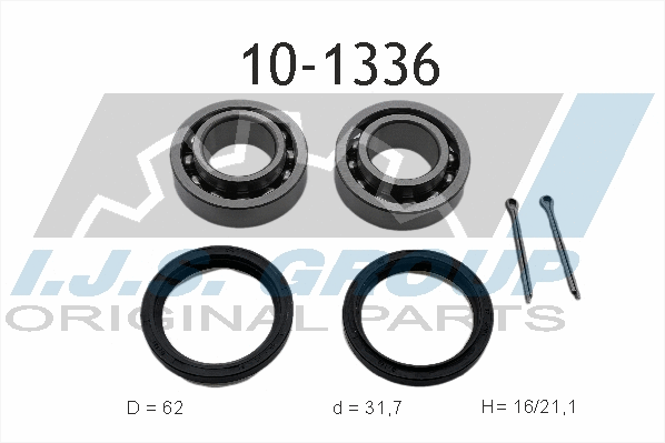 Kit de roulements de roue IJS GROUP 10-1336