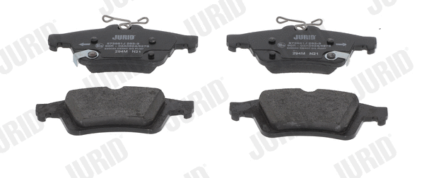 Kit de plaquettes de frein, frein à disque JURID 573981J