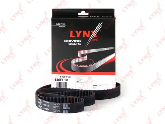 Courroie crantée LYNXAUTO 146FL28