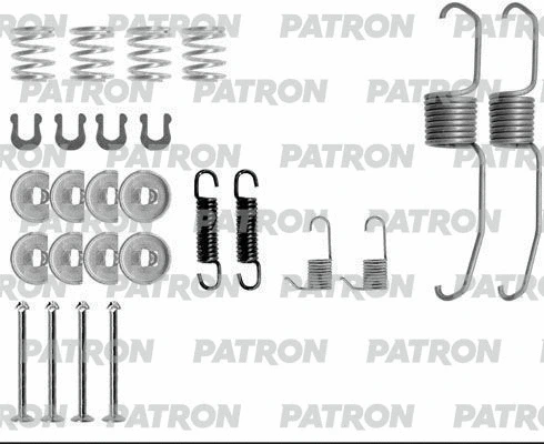 Kit d'accessoires, mâchoire de frein PATRON PSRK0051