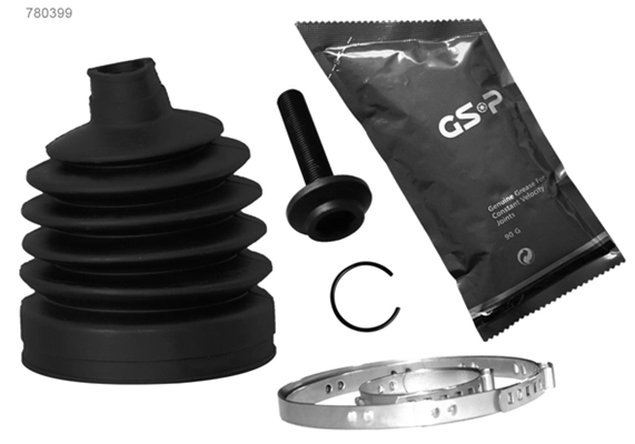 Jeu de joints-soufflets, arbre de commande GSP-BR 780399