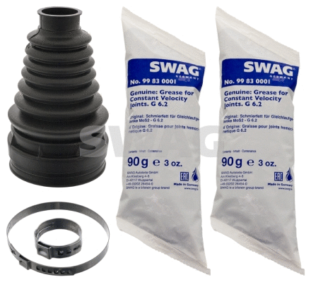 Jeu de joints-soufflets, arbre de commande SWAG 10 94 8822