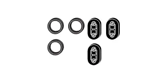 Kit d'assemblage, système d'échappement HJS 82 42 4287