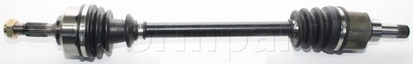 Arbre de transmission FORMPART 13380002/S