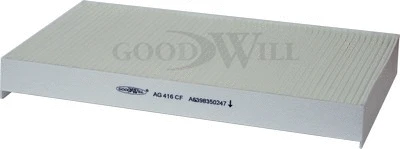 Filtre, air de l'habitacle GOODWILL AG 416 CF
