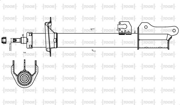 Amortisseur TOOR SG53050