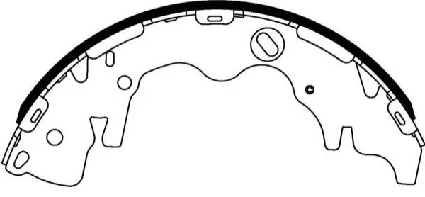 Jeu de mâchoires de frein FIT FT1003