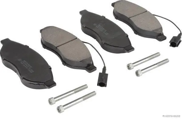 Kit de plaquettes de frein, frein à disque HERTH+BUSS JAKOPARTS J3600825