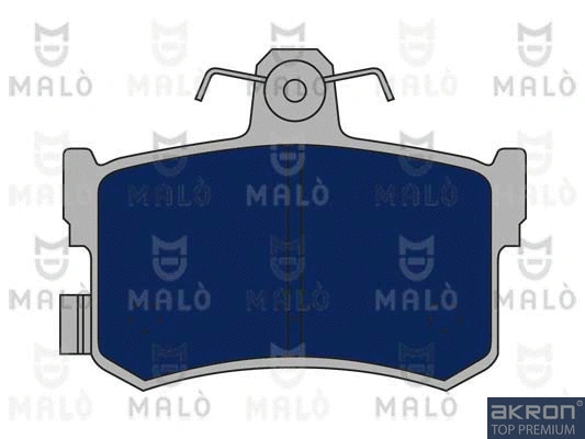 Kit de plaquettes de frein, frein à disque AKRON-MALÒ 1050688