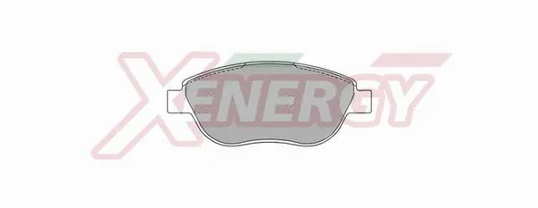 Kit de plaquettes de frein, frein à disque AP XENERGY X40790
