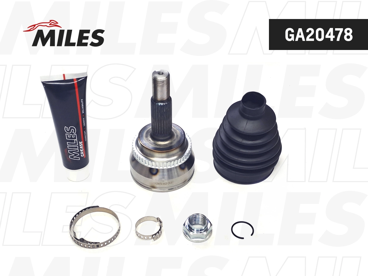 Jeu de joints, arbre de transmission MILES GA20478
