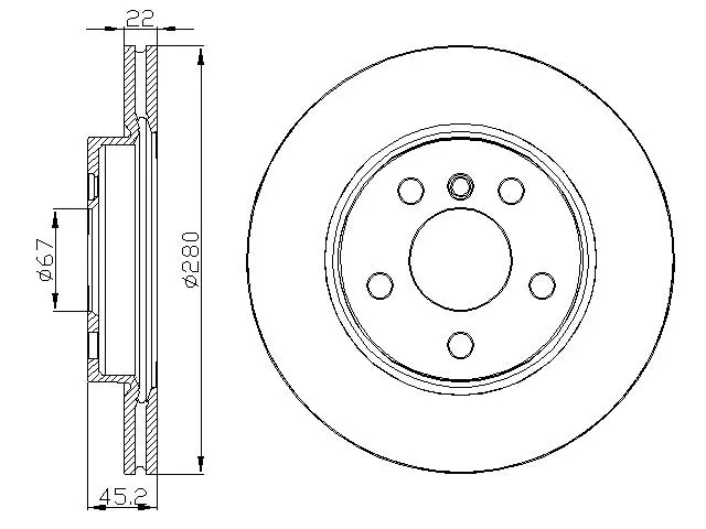 Disque de frein DEEVO BD37600