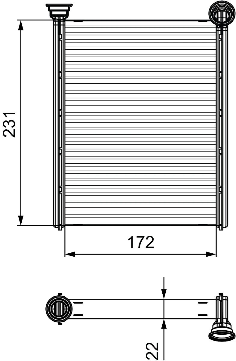 Système de chauffage VALEO 811534