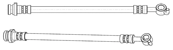 Flexible de frein CEF 512773